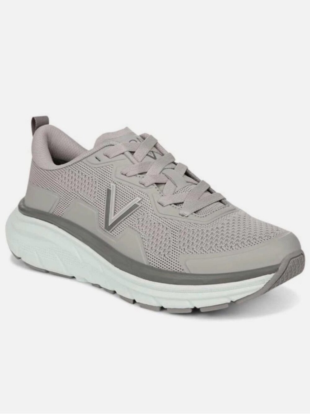 Vionic Walk Max Grey Athletic Sneakers - Picture 3 of 13